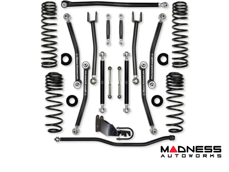 Jeep Wrangler JL Lift Kit - Rock Krawler - Adventure X - 2020+ Jeep Wrangler JL Lift Kit - Rock Krawler - Adventure X - 2020+